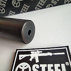 Глушник STEEL GEN-2 Калл 5.45 або любий, різь 24x1.5 або люба під замовл. Довжина 225 мм,  Вага 515 г, Гасіння звуку: 28 дБ 65%, фото 5