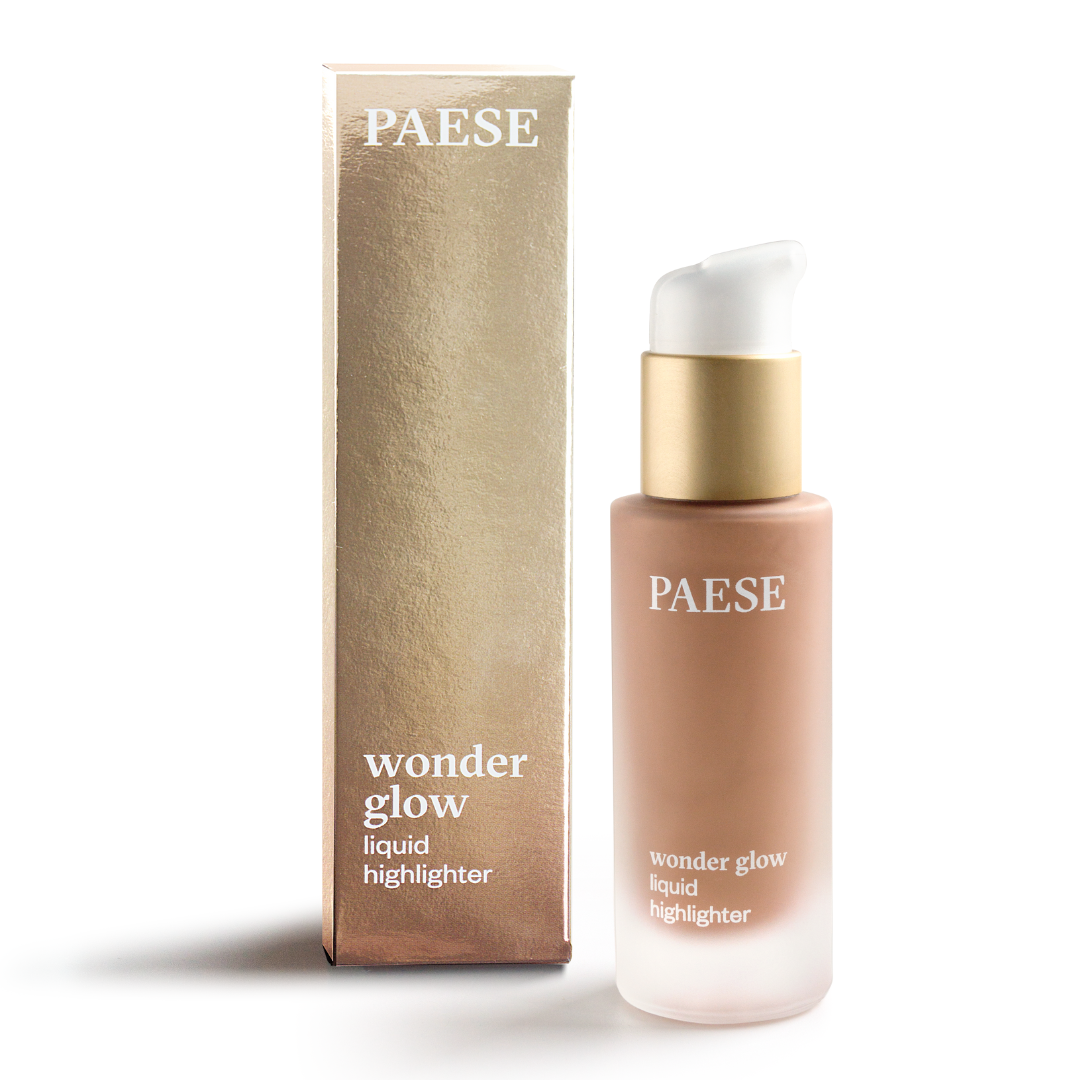 Кремовий Бронзатор рідкий Creamy Liquid Highlighter Wonder Glow Paese 30ml (bronzed)