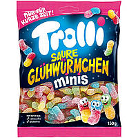 Trolli Gluhwurmchen Sauer Minis Кислые червяки 150g