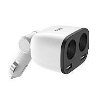 АЗП Hoco Z28 Power ocean (2USB, 3.1A) \ white