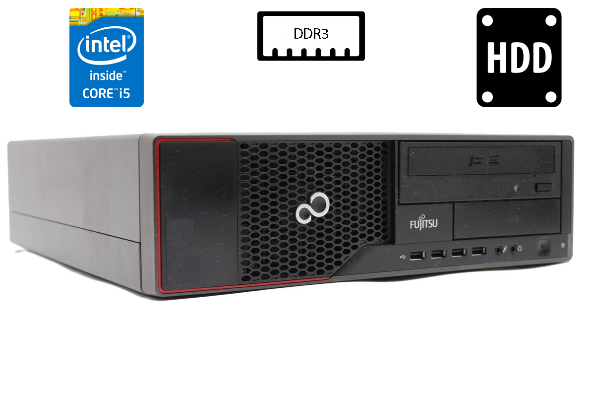 Комп'ютер Fujitsu Esprimo  E910 0-WATT SFF/Intel Core i5-3470 3.20GHz/8GB DDR3/HDD 250 GB/Intel HD Graphics 2500