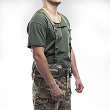 Тактична розвантажувальна ремінно-плечова система (РПС) + внутрішні лямки Brotherhood Піксель 94-104 см