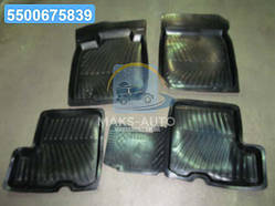 Килими салон. гум. RENAULT SANDERO компл. 4шт.+перемичка  RВS-0022-0023Р UA56