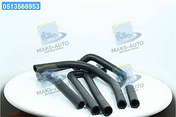 Патрубки обігрівача ГАЗ 3302 (дв.4215) (компл. 5 шт.)  DK-1327 UA46