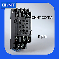 Колодка CZY11A для реле JZX-22F(B)/3Z,NJX-13FW(B)/3ZS, JZX-18F(L)/3Z 3 контакта (Chint)