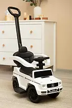 Каталка толокар Mercedes G350 D (музика, батьківська ручка дозволяє керувати поворотом коліс)