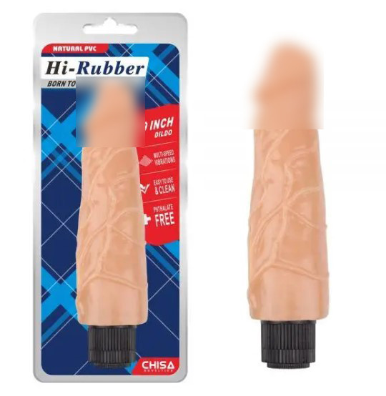 Вібратор мультишвидкісного тілесного кольору 9 Inch Dildo, фото 1
