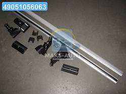 Багажник на дах, універсальні., Алюмінієвий, 122см., Без водстоків Lanos, Славута  DK-338LS UA46