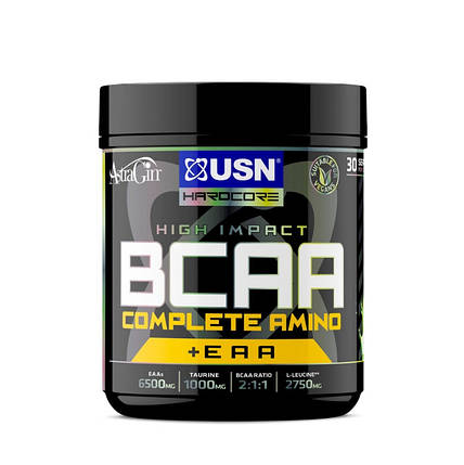 Незамінні амінокислоти USN BCAA Complete Amino + EAA 400г, фото 3