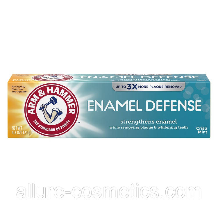 Зубна паста захист емалі Arm & Hammer Enamel Defense Toothpaste 121g, фото 1