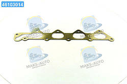 Прокладка колектора EX DAEWOO Lanos 1,6 16V F14D3/A16DMS (вир-во Elring) 165.590 UA46