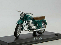 Наши Мотоциклы №12, К-175 «Ковровец» (1956) Коллекционная Модель в Масштабе 1:24