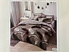 Постільна білизна полісатин півтораспальний ELWAY EW099 Пір'я, фото 2
