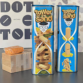 Гра настільна "Вежа", укр., Игра настольная "Tower on the sand"