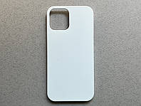 Apple iPhone 12 чехол-накладка (бампер) белый, пластиковый, матовый