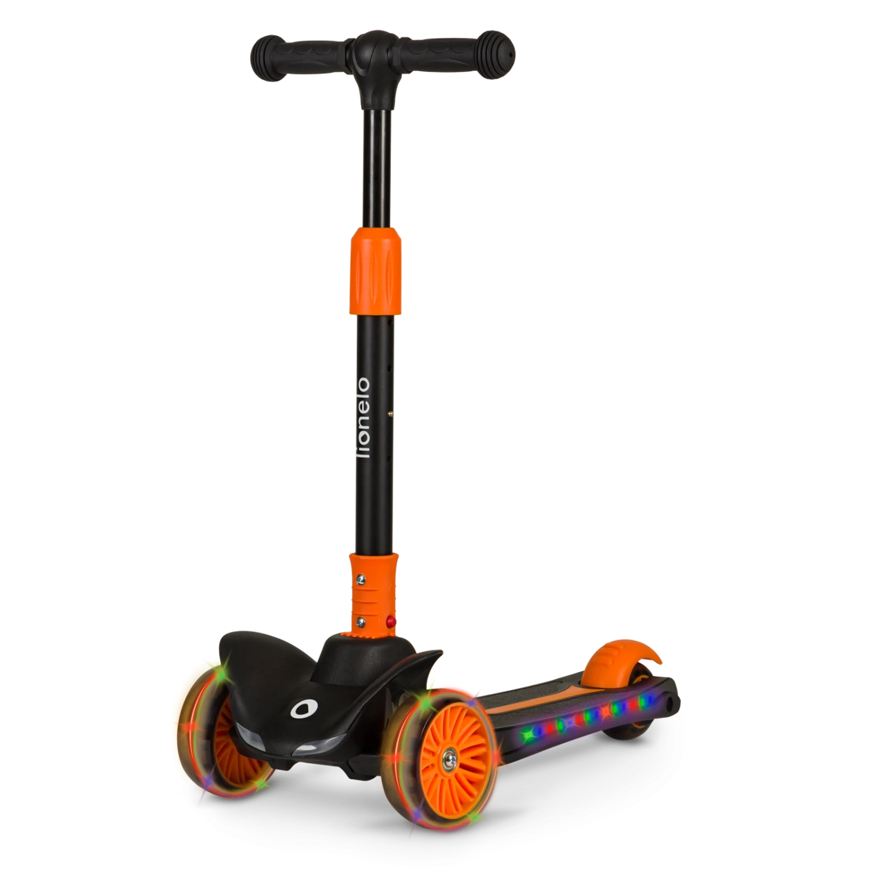Дитячий самокат Lionelo TIMMY ORANGE BLACK, фото 1