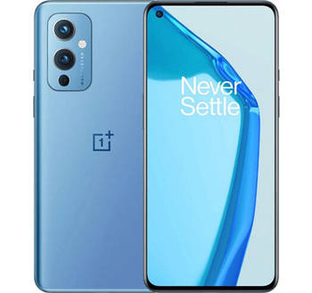 Смартфон OnePlus 9 8/128 GB Arctic Sky, 48+50+2/16 Мп, Snapdragon 888, 2sim, 6.55" AMOLED