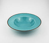 Глубокая тарелка для пасты Porland Seasons Turquoise 173925 26см Тарелка глубокая для пасты Фарфоровая посуда