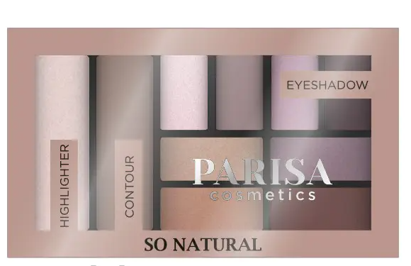 Палітра для макіяжу Parisa Cosmetics So Natural Palette Е-405 No02, фото 1