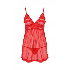 Еротичний пеньюар Avanua Zafira Chemise Red, фото 4