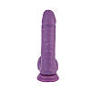 Фалоїмітатор на присоску Dual Density Cock Dildo Purple 7.6 | Limon, фото 6