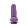Фалоїмітатор на присоску Dual Density Cock Dildo Purple 6.9 | Limon, фото 6