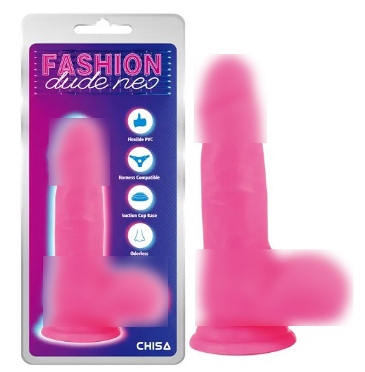 Фалоїмітатор на присоску Dual Density Cock Dildo Pink 7.0 | Limon