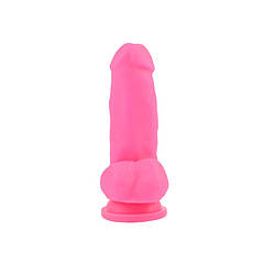 Фалоїмітатор на присоску Dual Density Cock Dildo Pink 6.9| Limon, фото 4