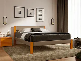 Ліжко  двоспальне Лофт (тканина) в спальню  Арбор Древ