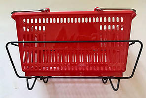 Підставка для кошиків стаціонарна, накопичувач для кошиків