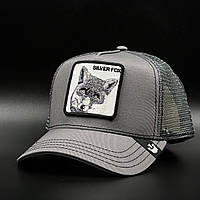 Оригинальная серая кепка с сеткой Goorin Bros. Silver Fox Trucker