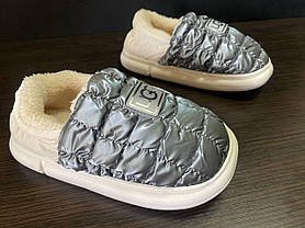 Дутики короткі хутряні угги низькі не промокаючі UGG GREY зимові теплі, фото 5