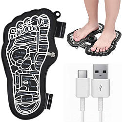 Масажний килимок для ніг від USB, FOOT MASSAGER XL-526 / Автоматичний вібраційний килимок для стоп