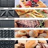 Бутербродница ROTEX RSM225-W (5 в 1), фото 10