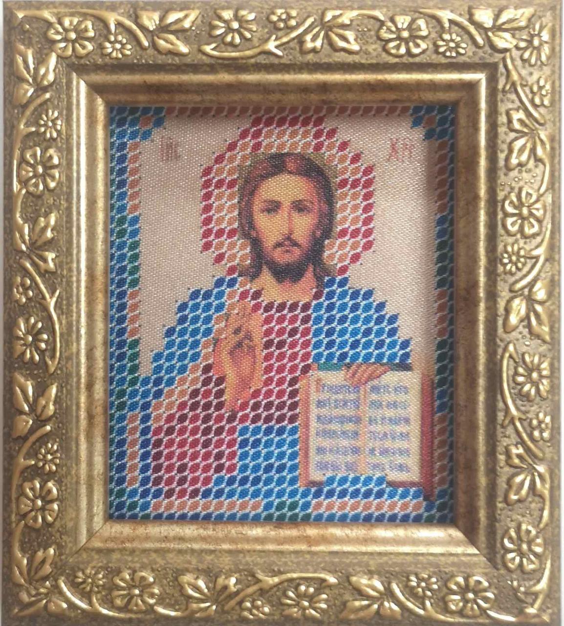 Схема для вишивання бісером ТМ BUTIK Ісус ВТ 7001 6х7см А7 Атлас, фото 1