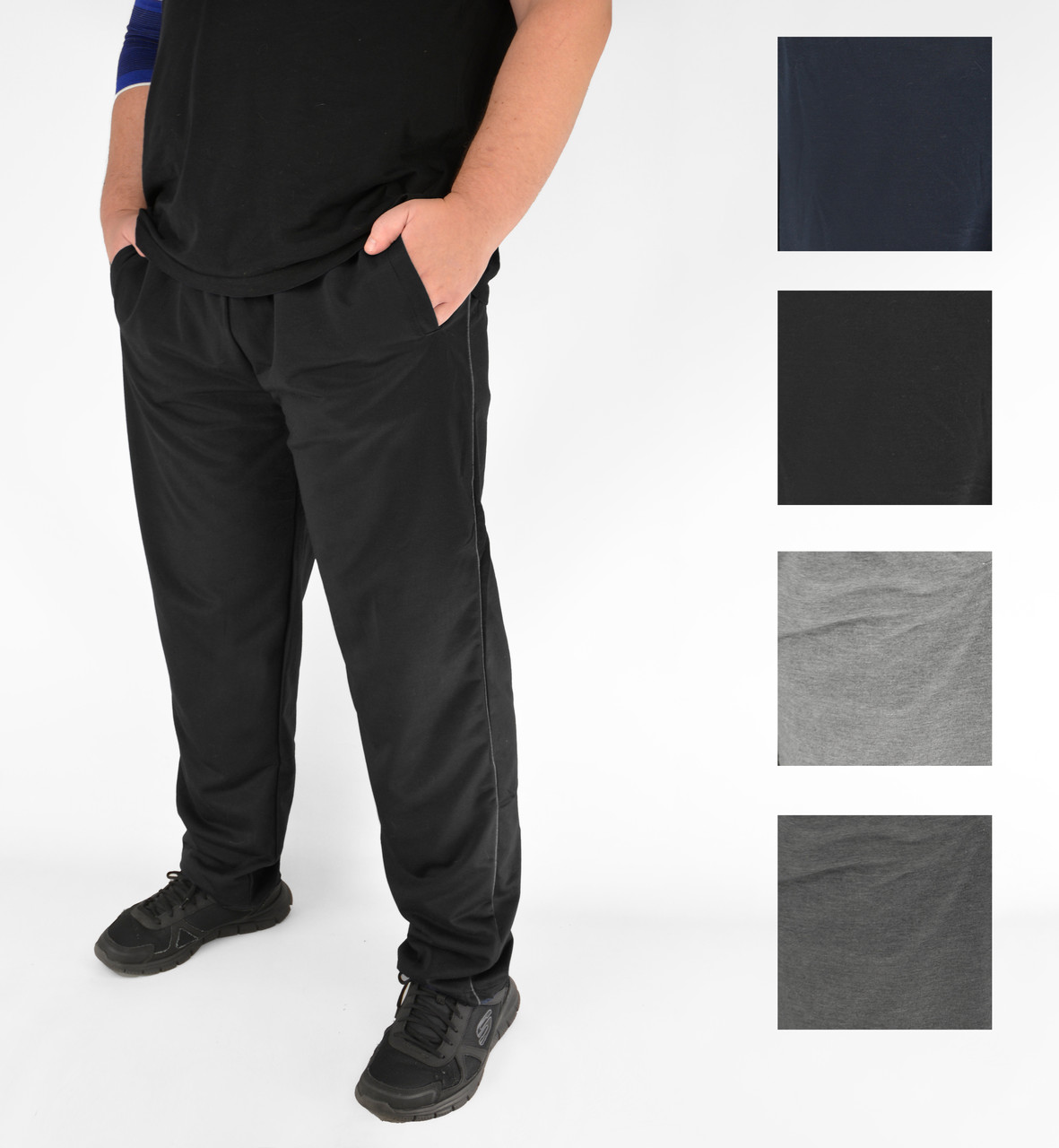 Штани спортивні чоловічі трикотажні Штани повсякденні (Угорщина) M-3XL