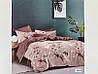Постільна білизна полісатин півтораспальний ELWAY EW102 Квіти Піони, фото 2