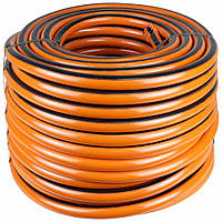 Шланг для поливання Бурштин 3 шари армований 3⁄4" 50 м FLORA (5066864)