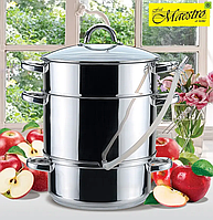 Соковарка Maestro MR-1030 на 8 літрів з нержавіючої сталі