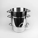 Соковарка Maestro MR-1030 на 8 літрів з нержавіючої сталі, фото 5