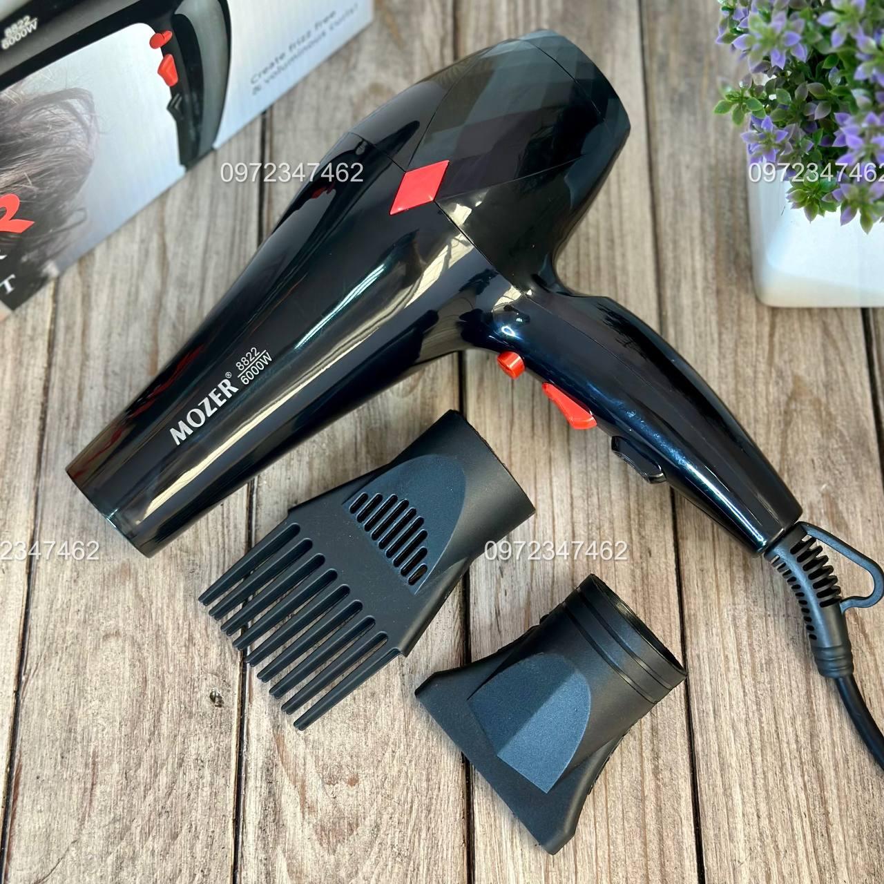 Профессиональный Фен Mozer MZ-8822 для Укладки Волос с Регуляцией ...
