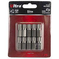 Біти Spline M10 × 30 мм 10 мм 10 шт S2 (блістер) ULTRA (4015902)