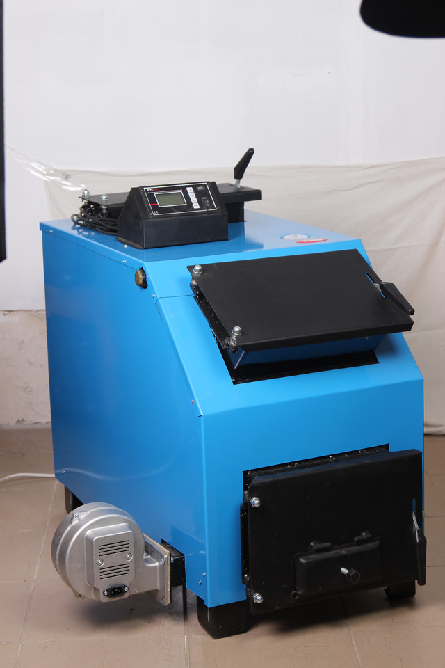 твердопаливний котел тривалого горіння Вогник КОТВ-16ДГ (фото, загальний вигляд)