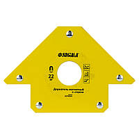 Магніт для зварювання стріла 22 кг 90×90 мм (45°, 90°, 135°) SIGMA (4270321)