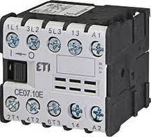 Міниконтактор СЕ07 10Е ETI 4NO 220V