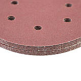 Шліфувальний круг 6 отворів Ø150 мм P100 (10 шт.) SIGMA (9122261), фото 4