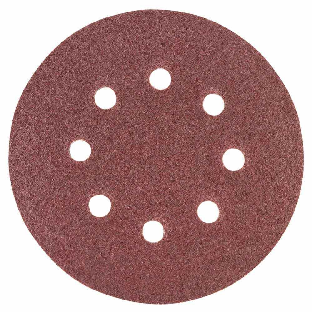 Шліфувальний круг 8 отворів Ø125мм P120 (10 шт.) SIGMA (9122671), фото 1