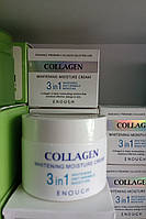 ,Осветляющих ,увлажняющий крем с коллагеном 3в1 Enough Collagen Whitening Moisture Cream 3 In 1 50g