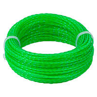 Волосінь для тримера кручений квадрат Ø2.0 мм 15 м SIGMA (5616031)