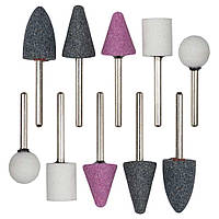 Набір головок шліфувальних 10 шт. хвостовик Ø 3.2 мм SIGMA (9190021)